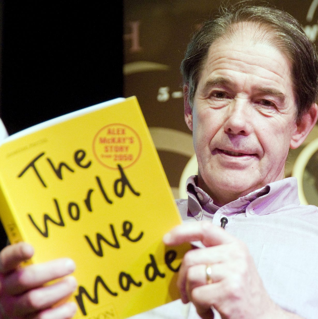 The World We Made book and Johnathan Poritt