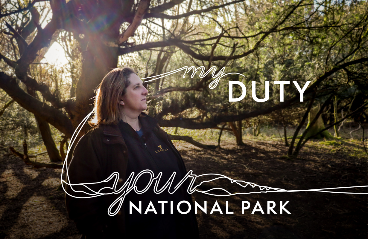 Nina Williams, Head forester at Cowdray Estate